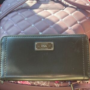 Lauren Ralph Lauren Dark Brown Wallet